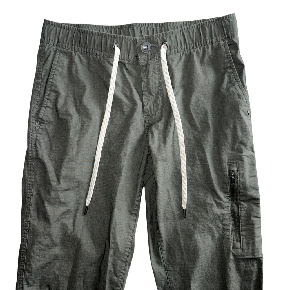 Vuori Ripstop Utility Pants Olive Green With Drawstring Size XS - Picture 5 of 9